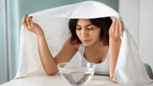 tratament facial cu aburi facut acasa